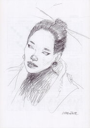 Liberatore - Portrait de Femme- M - Illustration originale