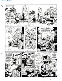 Laurent Verron - Verron : Soldes d'été -35% - Planche originale
