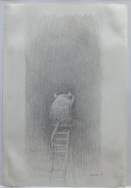Armel Gaulme - Sans titre, souris - Original Illustration