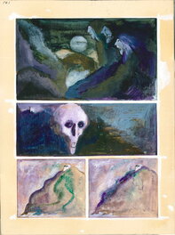 Alberto Breccia - "L'ultima visita del gentiluomo malato", page 6 - Comic Strip