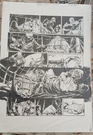 Manuel Garcia - Gengis Khan - Planche originale