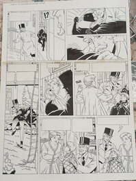 Jacques Géron - Bouchon de cristal Lupin - Planche originale