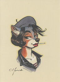 Juanjo Guarnido - Rachel Zucco - Original Illustration