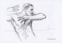 Liberatore - Portrait Homme - Illustration originale