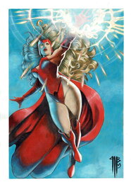 Philippe Bringel - Sorcière rouge - Scarlet Witch - Comic Strip