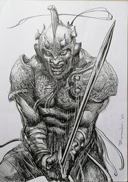 Dejan Nenadov - Samouraï - Planche originale