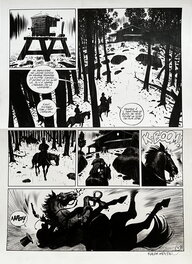 Ralph Meyer - Planche Undertaker - Planche originale
