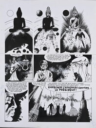 Géri - Mr Magellan - Sauvez le Président - page 4 - Géri (Henri Ghion) - Planche originale