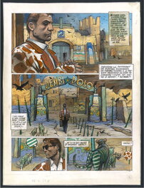 Bilal - Froid équateur - planche 8 - Planche originale