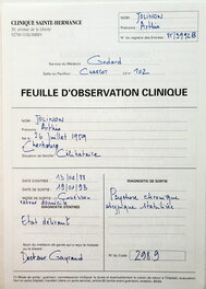 Feuillets du portfolio