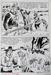 André Amouriq - Blec le roc et le petit trapeur - Comic Strip