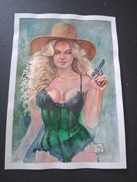 Osman Hajdarevic - Chihuahua Pearl - Original Illustration