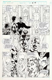 Alan Davis - Excalibur #63 p14 - Planche originale