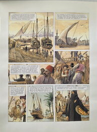 Daniel Hulet - Le décalogue - Les Fleury-Nadal - Planche originale