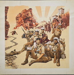 Daniel Hulet - Les chemins de la gloire - couverture T.3 - Couverture originale