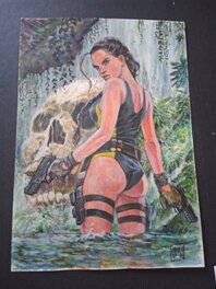 Osman Hajdarevic - Lara Croft - Original Illustration