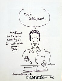 Dédicace du Scénariste