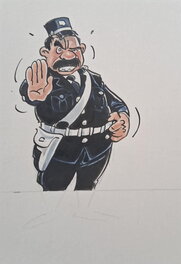 Malik - Agent 212 - Illustration originale