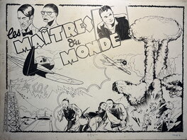 Daniel Billon - Les maitres du monde, 1946 - Couverture originale