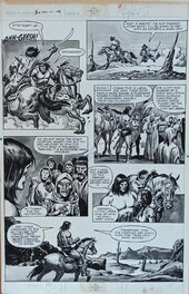 John Buscema - Savage Sword of Conan #72 page 19 (1981) - Planche originale