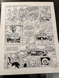 Henk Kuijpers - Originele pagina Franka - Planche originale