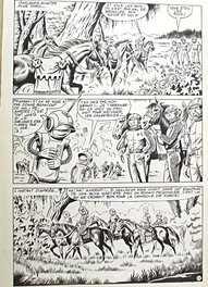 Juan Martínez Osete - Vick n°21, La planète en folie, planche 24 (Mon journal) - Planche originale