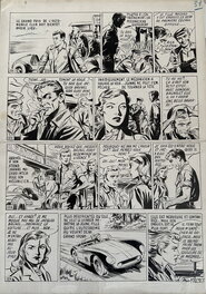 Christian Mathelot - Miss Cambouis, 1949 - Planche originale