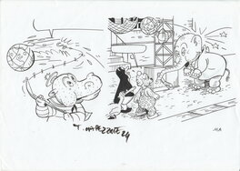 Thierry Cappezzonz - Petzi - Illustration originale