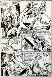 Mike Grell - The Warlord #59 p17 - Planche originale