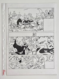 oTTami - Planche Encrée du Manga Dofus Monster 5 "Nomekop le Crapoteur" chez Ankama Editions (Page 126) - Comic Strip