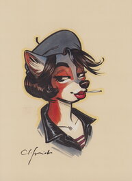 Juanjo Guarnido - Rachel Zucco - Illustration originale
