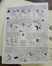 Hergé - Parodie Tintin - L'affaire à l'envers  - page 17 - Octave R. Jébel - Comic Strip