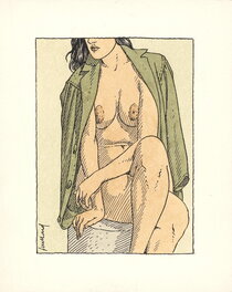 André Juillard - Illustration originale d'André Juillard - Original Illustration