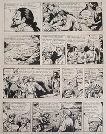 Jijé - Diptyque - Barbe-Rouge - Raid sur la corne d'or - T18 p27 (et p26) - Comic Strip