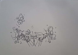 Malik - Cupidon - Original Illustration