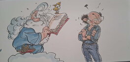 Malik - Cupidon - Illustration originale