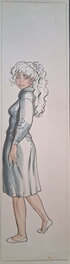 Malik - Girl - Illustration originale