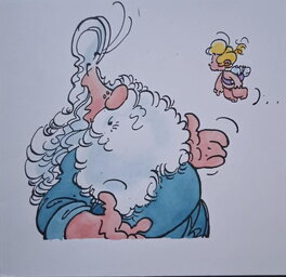 Malik - St Pierre - Cupido - Illustration originale
