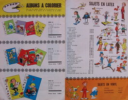Publicité albums à colorier bis Publicité albums à colorier bis