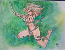 Osman Hajdarevic - Sheena - Planche originale
