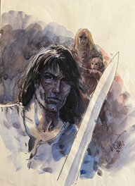 Couverture Thorgal par Rosinski - Thorgal - Couverture originale