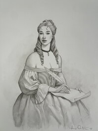 Luigi Critone - Anna - Original Illustration