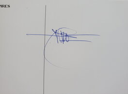 Signée au dos Signée au dos