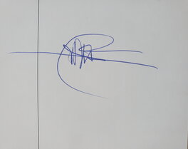 Signée au dos Signée au dos