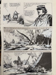 César Spadari - “El Huinca” Pag 59 - Planche originale