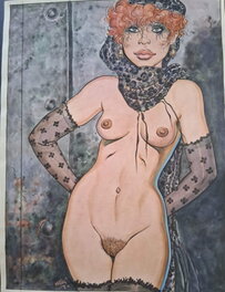 Malik - Archie Cash female personage - Original Illustration