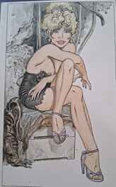 Malik - Archie Cash female personage - Illustration originale