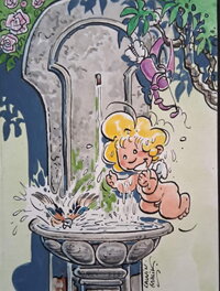 Malik - Cupido(N) scene - Original Illustration