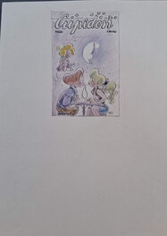 Malik - Cupido(N) sketch unreleased cover - Original art