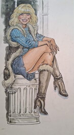 Malik - Vintage Malik - Illustration originale